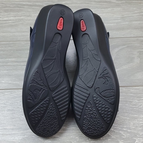 Wolky Women Blue Wedge Sandals {Size 39} - Picture 7 of 8